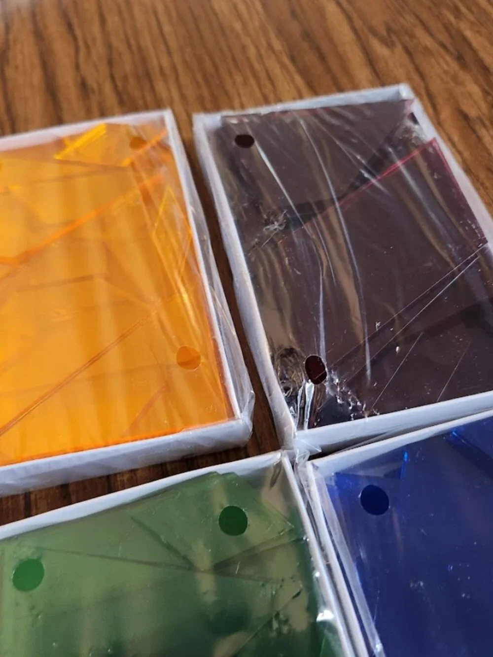New Cuisenaire Translucent Math Shapes Set Plastic Colored Learning Educational
